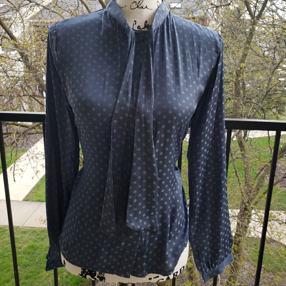 Polka dots blouse